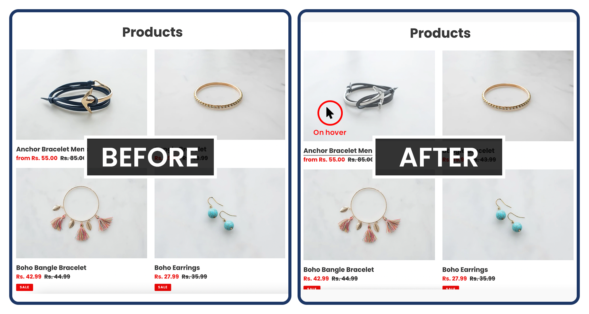 Show second image on hover