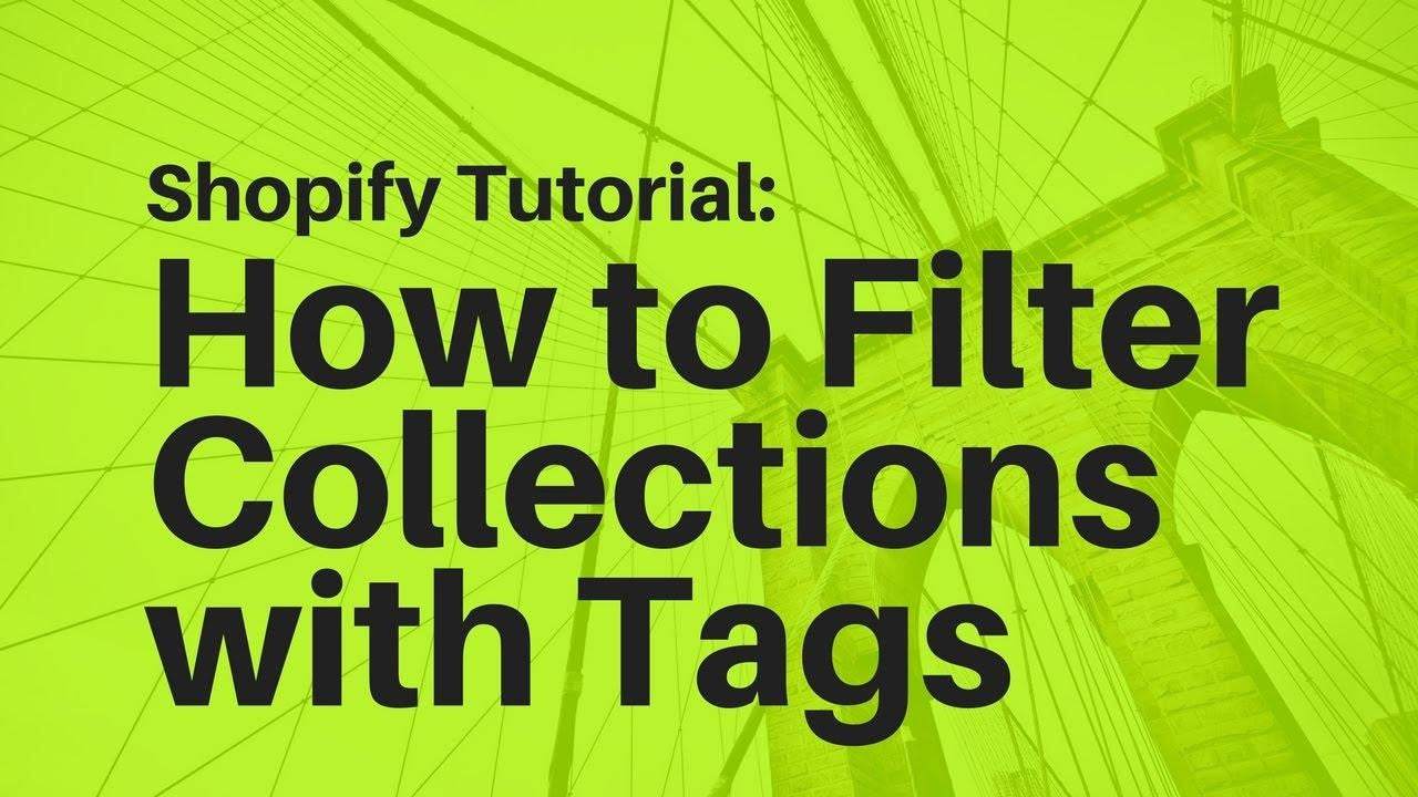 Create custom filters on Collection page